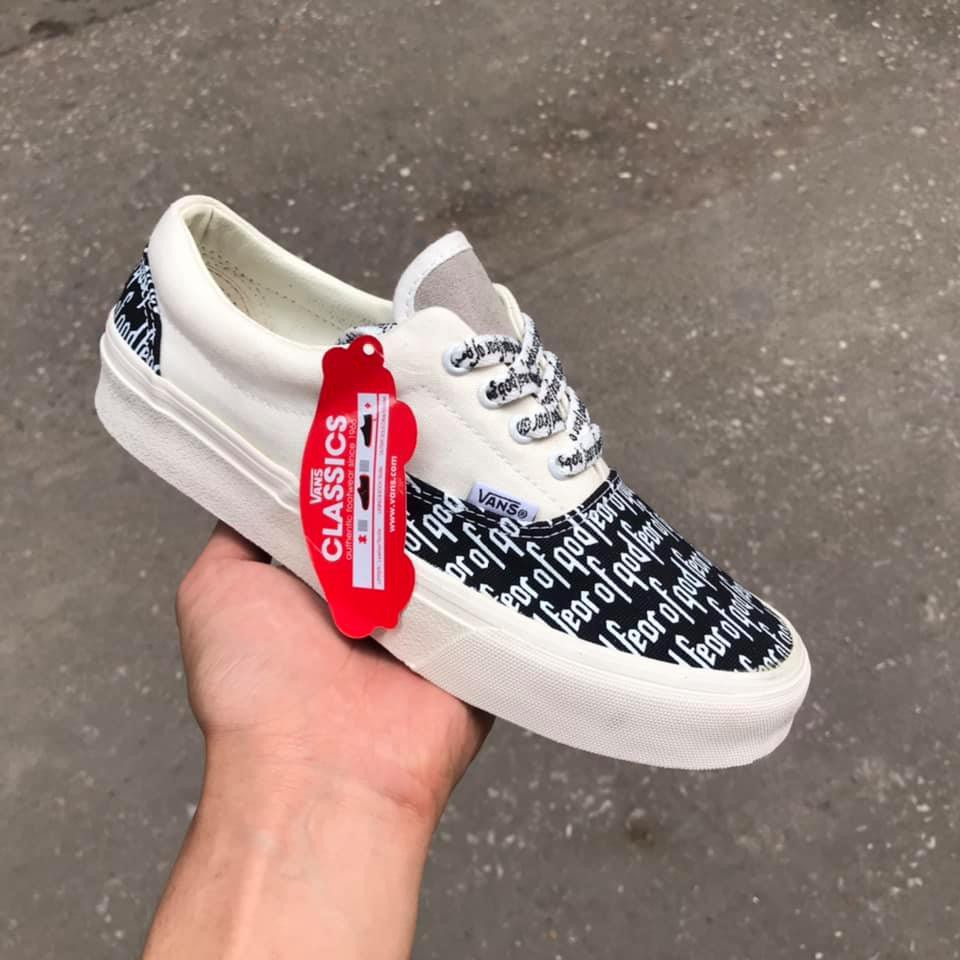 [Mã FAGREEN245 giảm tới 30K đơn 99K] Giày V classic các màu đen trắng fear of god, giày thể thao nam nữ thấp cổ buộc dây | BigBuy360 - bigbuy360.vn