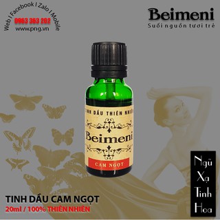 Tinh dầu cam ngọt 20ml Beimeni (100% thiên nhiên)