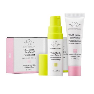 Set mặt nạ Baby Facial & Manula oil - Drunk Elephant