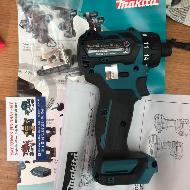 Makita DF032DZ 12V bh 6 th