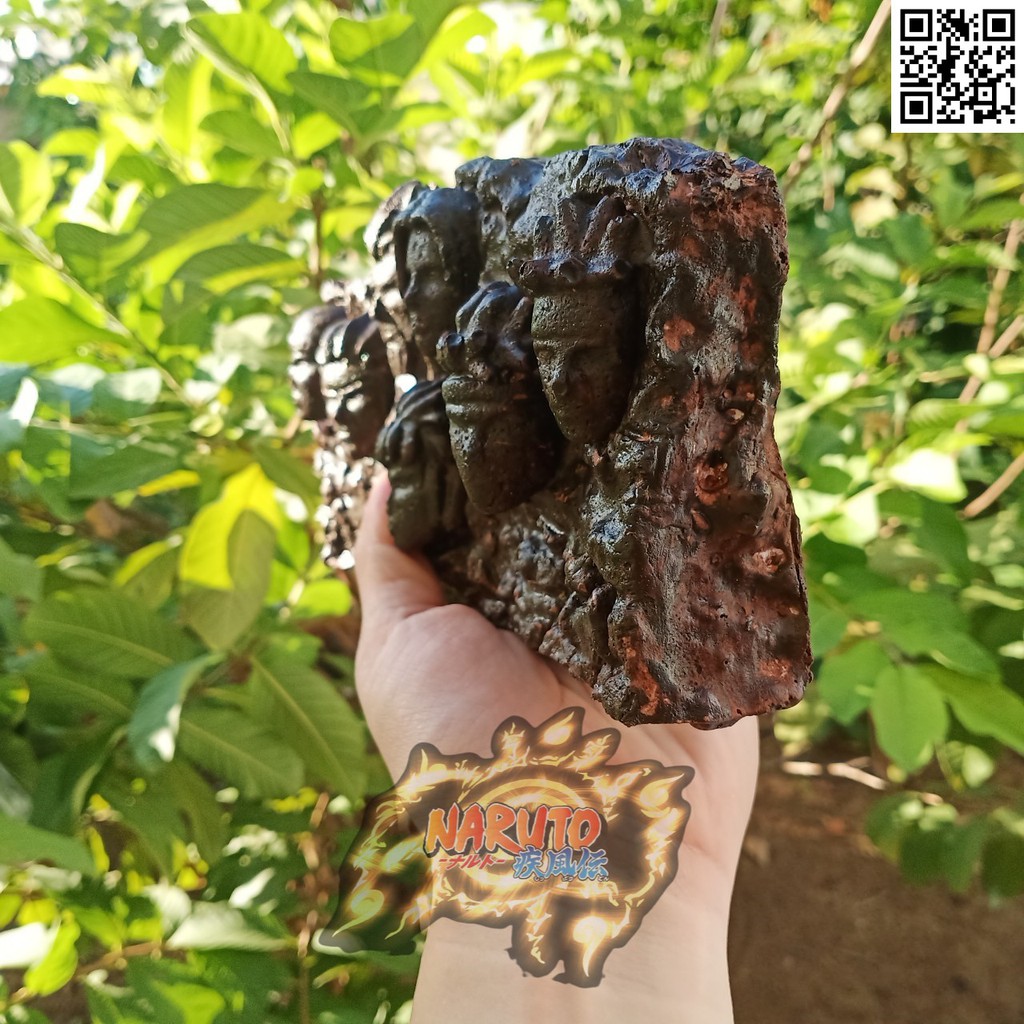 1604 Mô hình tượng đài Hokage làng lá hoạt hình Naruto