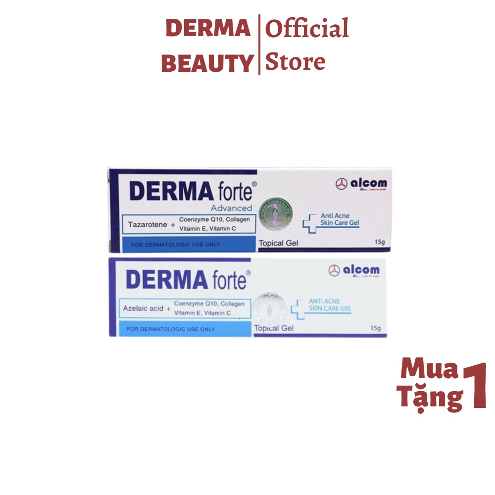 Derma Forte Kem Dưỡng Giảm Mụn, Giảm Thâm, Mờ Sẹo 15g