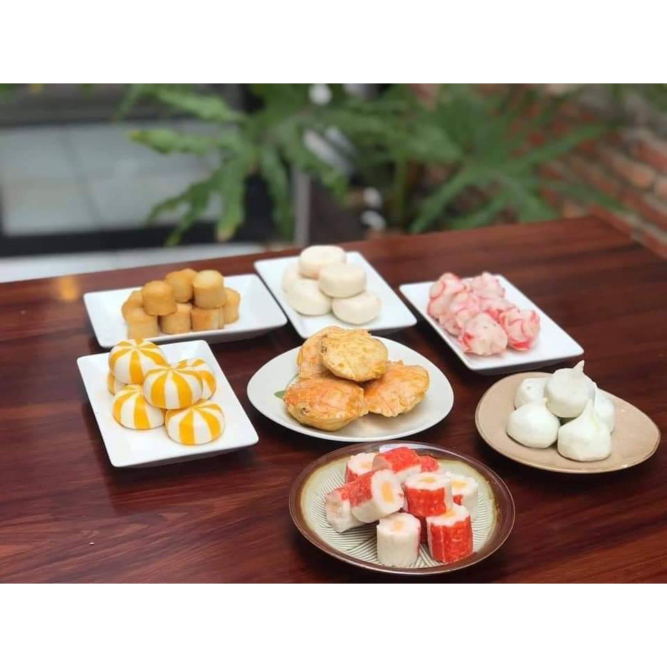 Viên thả lẩu Malaysia set 500gr 20 vị  3M FOOD AV