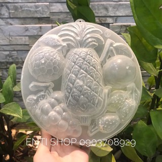 Khuôn rau câu ngũ quả size 19cm - Fruits jelly mold