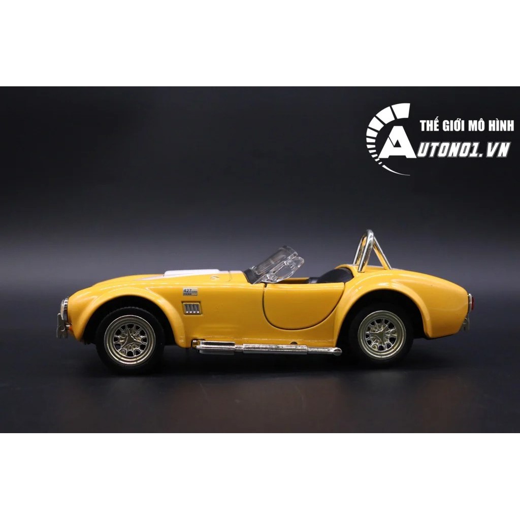 MÔ HÌNH XE SHELBY COBRA 1:26 MZ KHÔNG HỘP