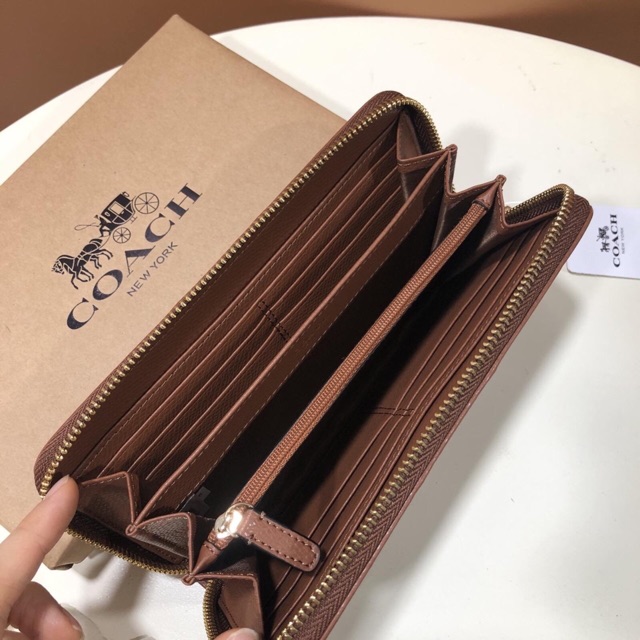 ‼️Rẻ nhất Shopee‼️Ví coach chuẩn auth fullbox