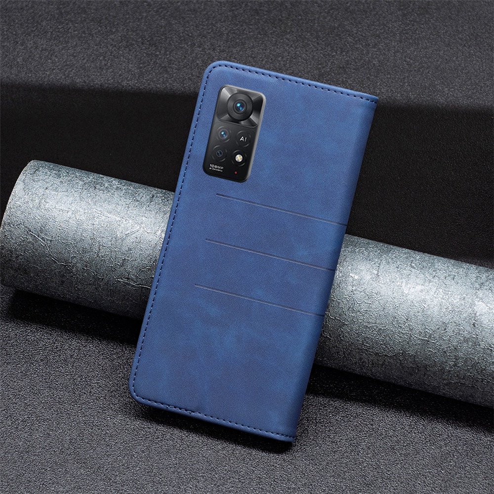 Ốp Điện Thoại Da PU Kèm Ngăn Đựng Thẻ Sang Trọng Cho Redmi Note 11 Pro Plus 11S 11T