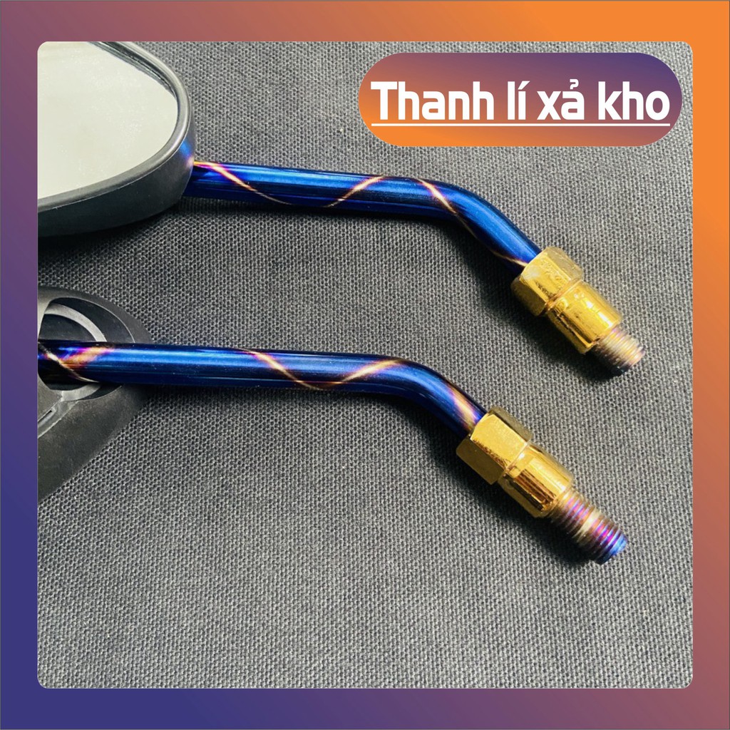 [ XẢ HẾT KHO ] [HÀNG HOT] KÍNH CHIẾU HẬU,GƯƠNG CHIẾU HẬU GIỌT NƯỚC GỌNG TITAN TRANG TRÍ XE CAO CẤP CHÂN 10LY