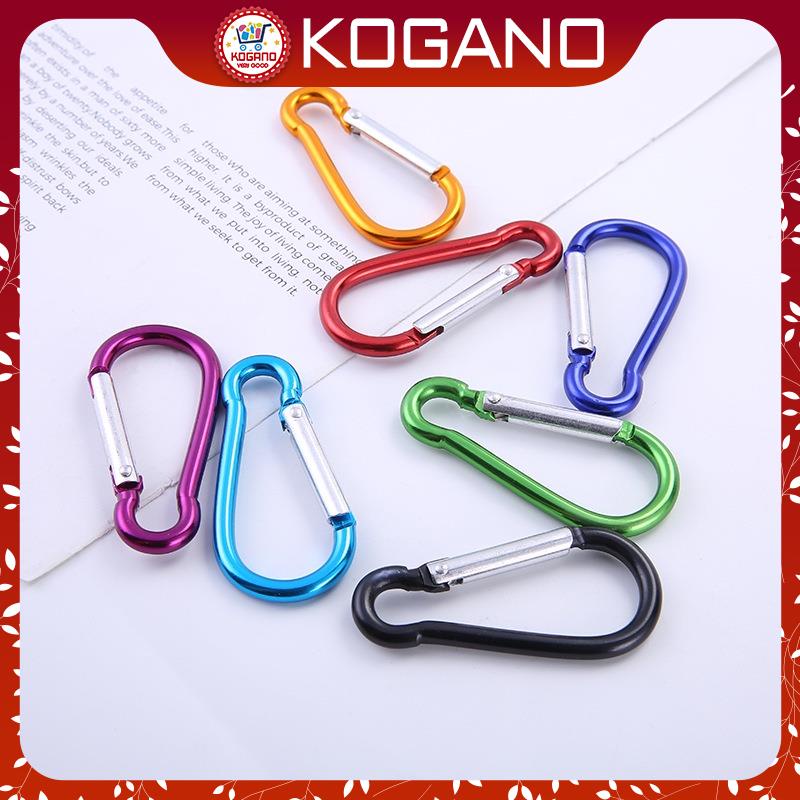 Móc khóa EDC KOGANO móc chìa khóa xe, móc balo du lịch, dã ngoại, phượt carabiner nhôm siêu bền HG-001091