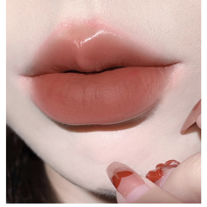 Set 6 Son Môi Lì Lâu Trôi Không Thấm Nước Thiết Kế Vỏ Hình Cọp Dễ Thương