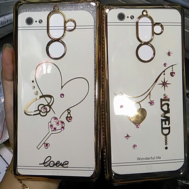 Ốp lưng Nokia 7 plus hình tim