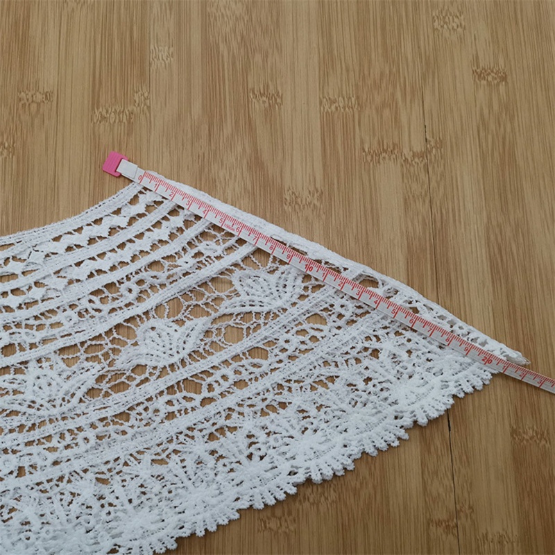 Áo choàng che nắng vải ren dệt hình bông hoa rỗng phối đầm cưới thời trang mùa hè cho nữ