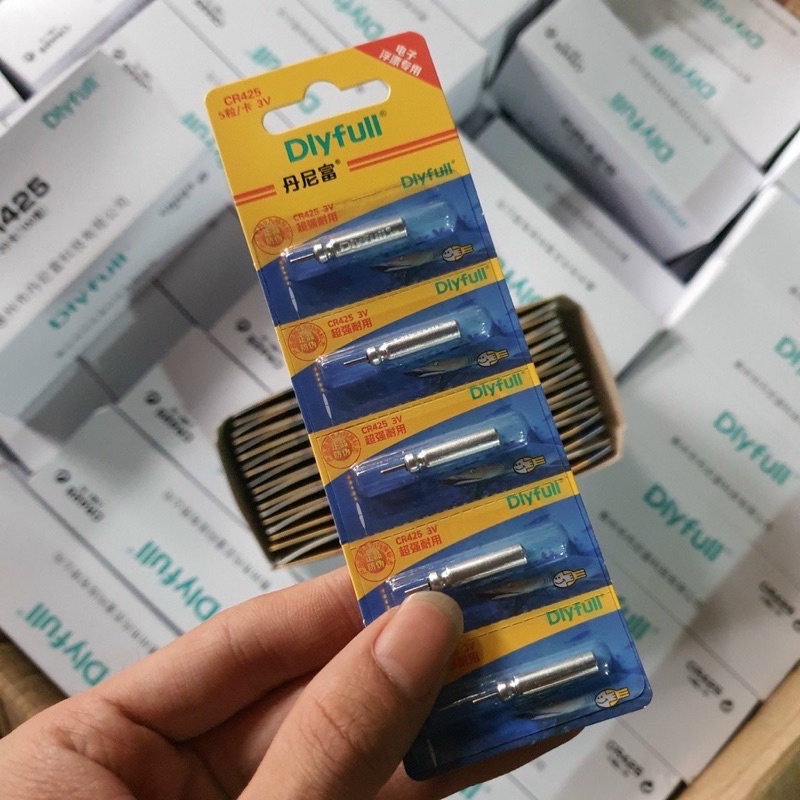 Pin Điện Tử CR-425  Chuyên lắp phao câu đài câu đêm