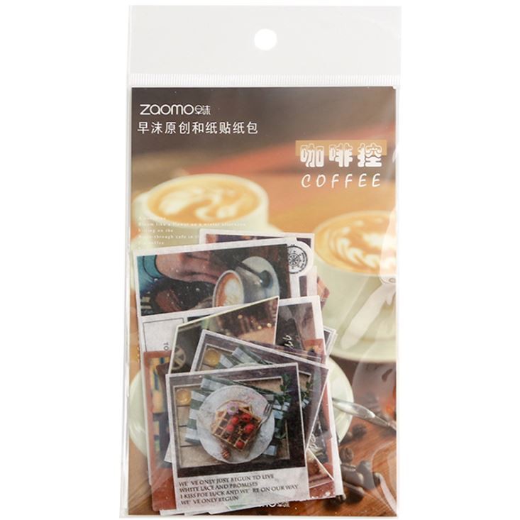 Hình Dán Trang Tí Sticker ZAOMO Card, Bộ 40 Miếng