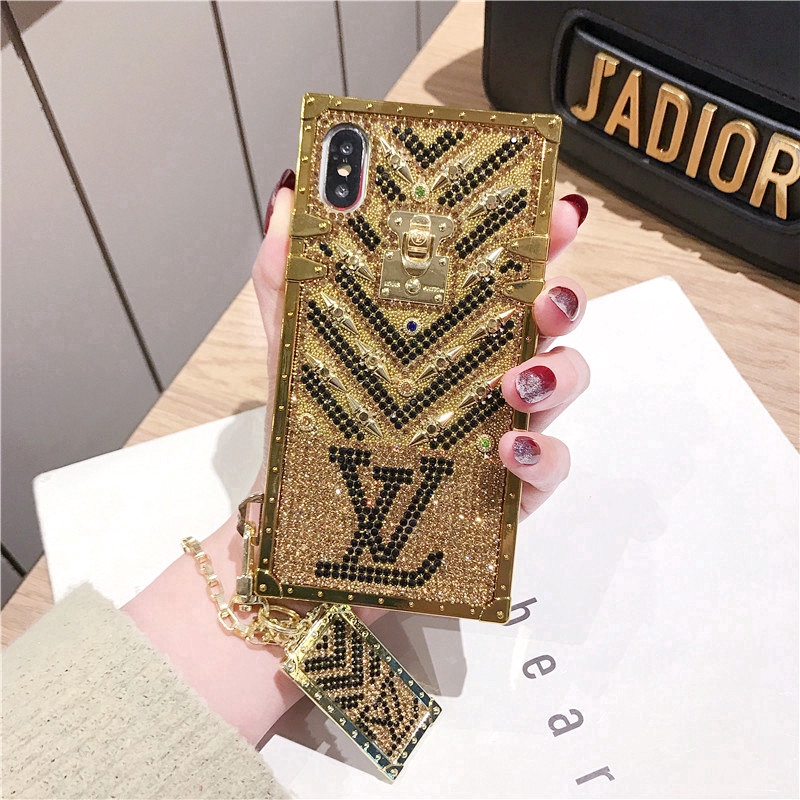 Ốp lưng Samsung J7 Prime S8 Plus J4 Plus A50 M20 S8 S9 J6 J7 J4 J2 J3 J330 Note 8 9 Gold Diamond LV Phone Case