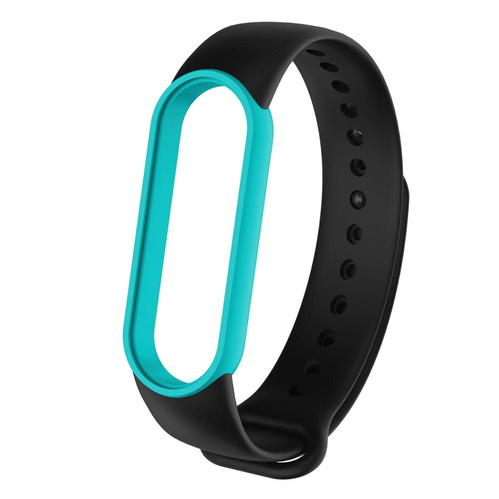 Dây Đeo Thay Thế Chất Liệu Silicon Thiết Kế Nhiều Màu Sắc Cho Xiaomi Mi Band 5 Xiaomi Mi Band 5