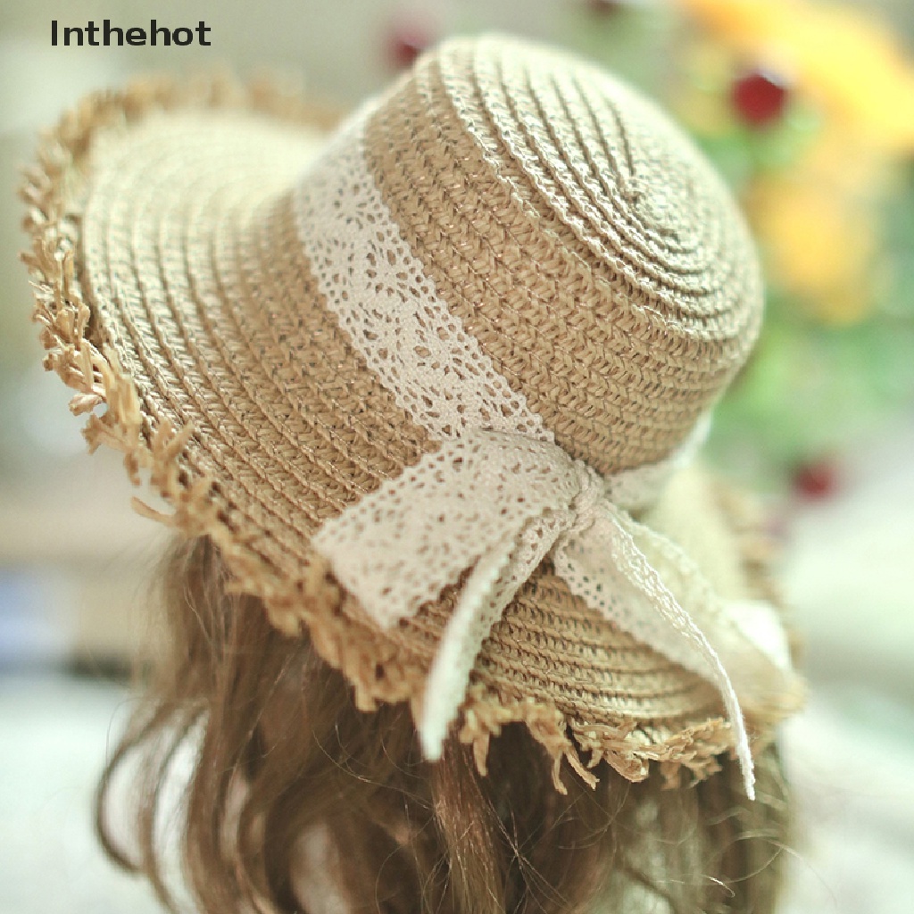 Mũ Chống Nắng Handmade Dễ Thương Xinh Xắn Dành Cho Búp Bê Tỉ Lệ 1: 6