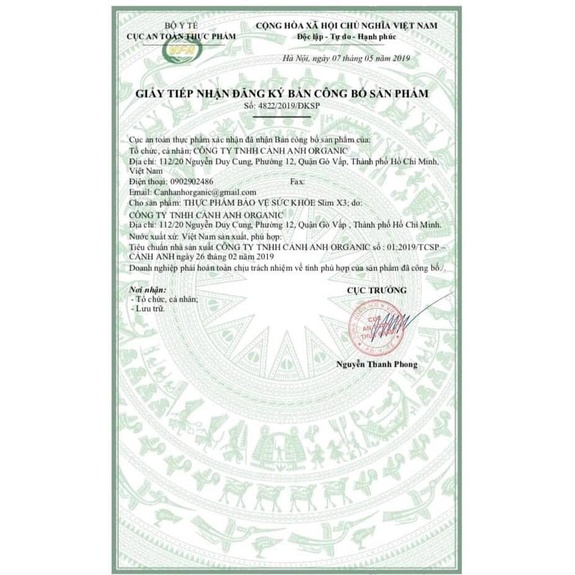 Thảo Mộc Hỗ trợ Giảm cân Slimming Care X3