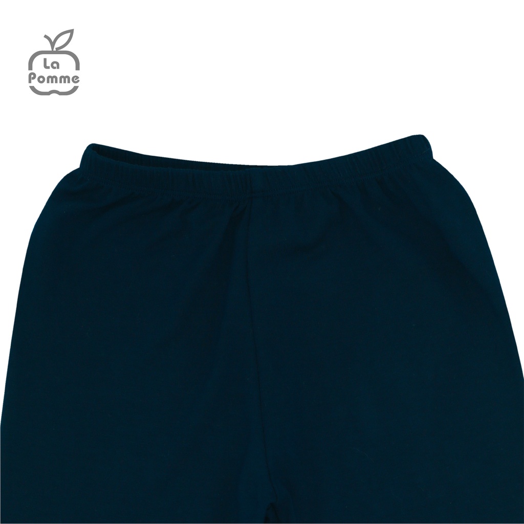 SL238 Bộ quần áo dài tay trơn màu La Pomme màu Xanh/Vàng