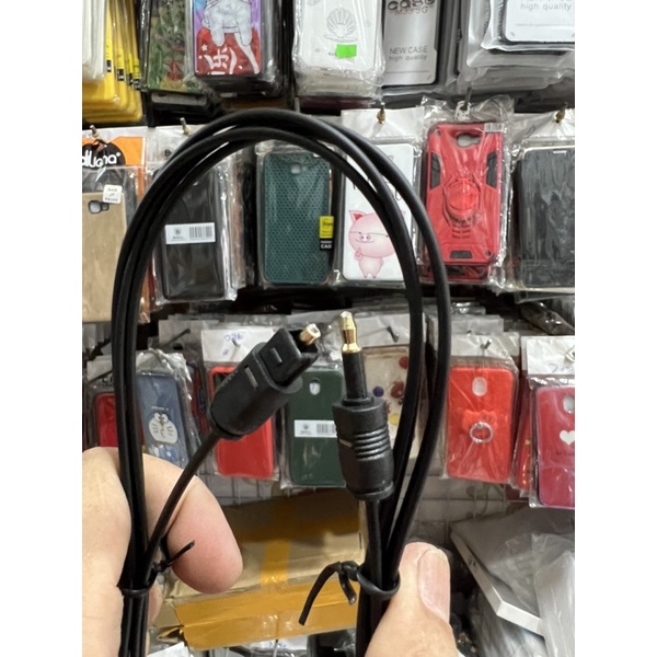 Dây cáp quang âm thanh SPDIF Toslink2M đầu cắm 3.5mm chuyên dụng