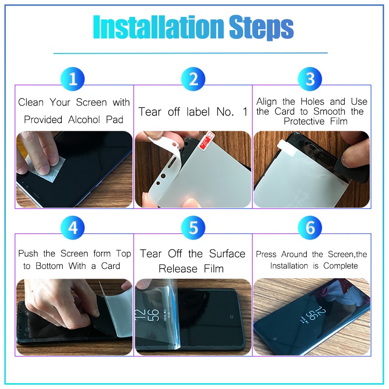Dán PPF nhám chống vân tay dành cho Xiaomi Mi 9T 10T 11T 12 Poco F3 F4 F2 Pro M3 M4 M5 X5 X4 X3 NFC Redmi Note 7 8 9 10 11 12 12S 11S 10S 9S 9A 9C 10C Miếng Dán Bảo Vệ Màn Hình Dành