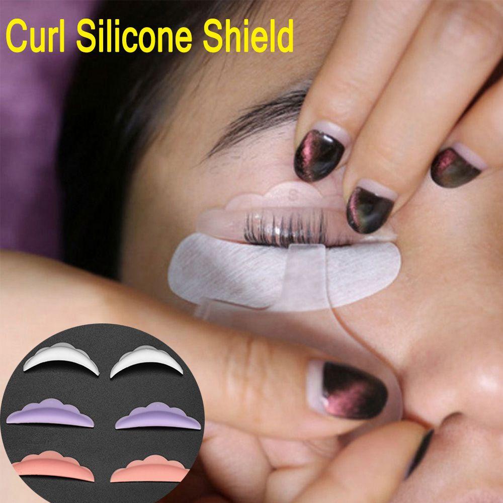 AROMA Set 3 Cặp Đệm Silicone 3D Hỗ Trợ Nối Mi Tiện Lợi