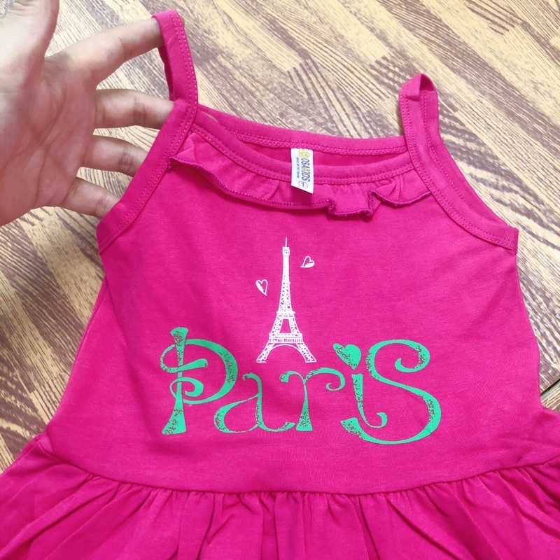 {10-25kg} Váy 2 dây bé gái chất cotton thấm hút mồ hôi