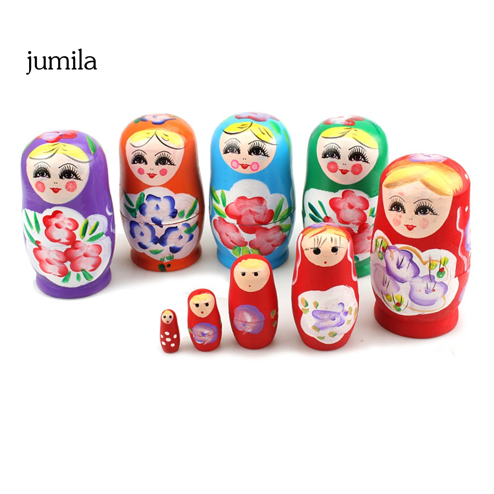 5 Búp Bê Nga Matryoshka Bằng Gỗ