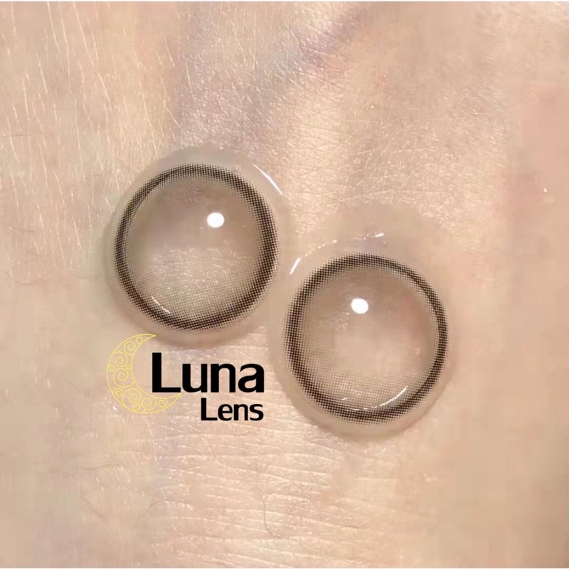 MỘT ĐÔI KÍNH ÁP TRÒNG MÀU XÁM FOG PEARL SIÊU ÊM SIÊU MỀM NỘI ĐỊA TRUNG QUỐC - LENS CÓ ĐỘ CẬN