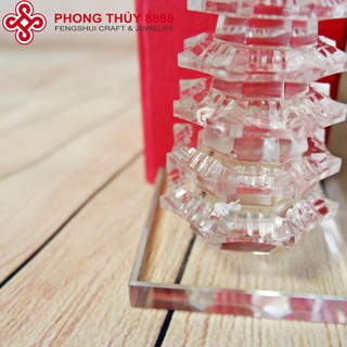 Tháp Văn Xương pha lê 7 tầng - 8888