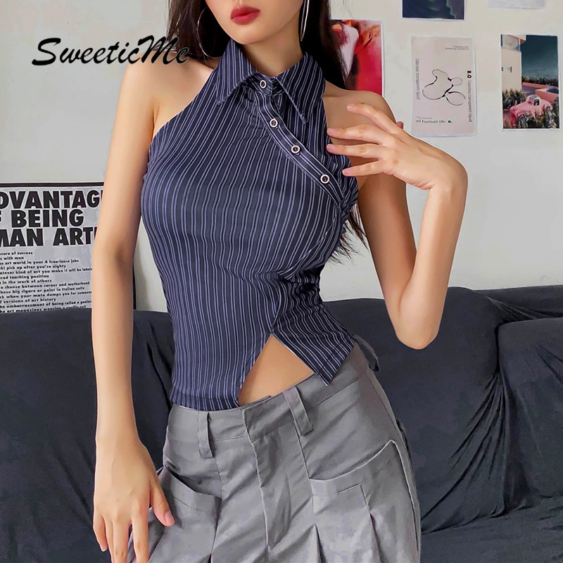 Áo Tank Top Sát Nách Dáng Ôm Thời Trang   Quyến Rũ Cho Nữ