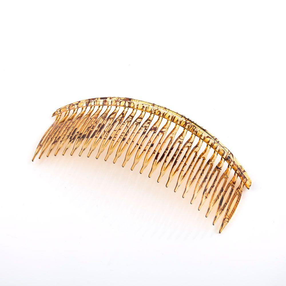 Lược Chải Tóc 24 Răng Bằng Nhựa Bền Cho Nữ
