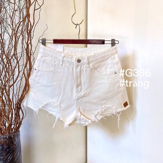 Quần short nữ jean rách đùi
