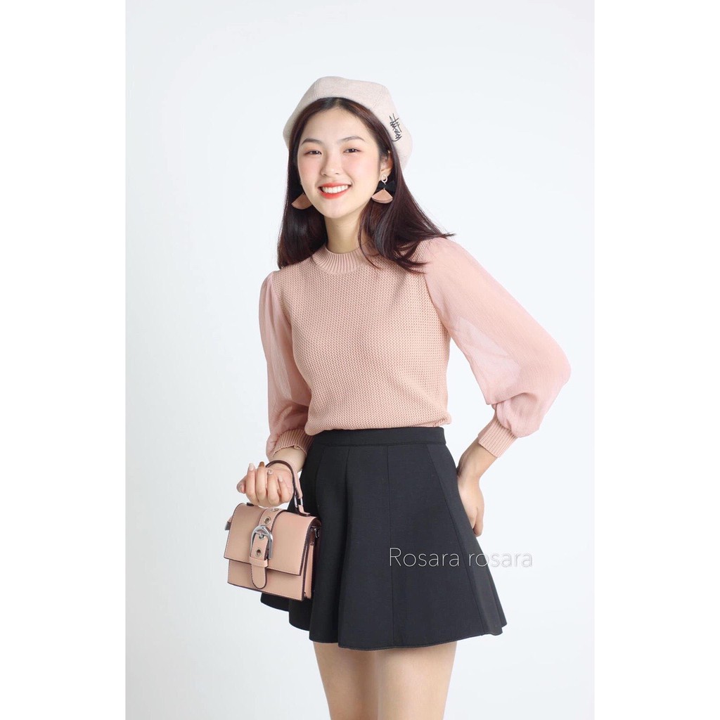 Áo Len Tay Voan Mã 524_Xưởng May Quang Anh