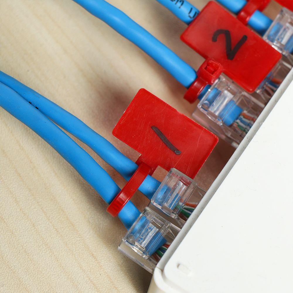 KUNHEV Set 100 Dây Nylon Buộc Cáp 4 * 150mm Tiện Dụng