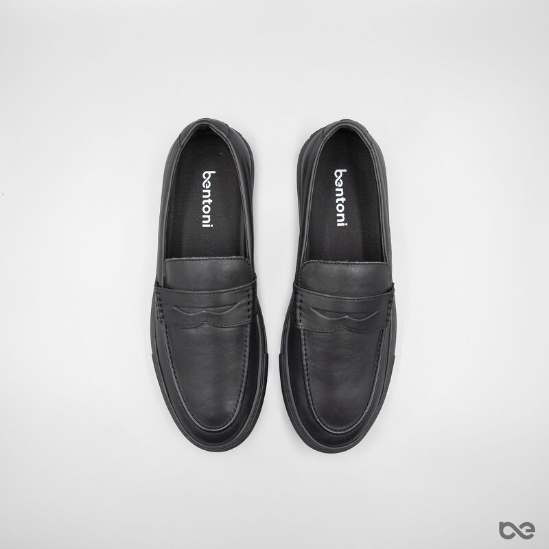 Giày lười nam hàng hiệu Ethan Slip-on  êm chân,tăng chiều cao da thật sang trọng bền bỉ BENTONI