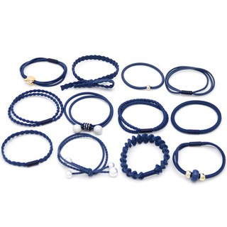Sét 12 dây buộc tóc Hàn Quốc
