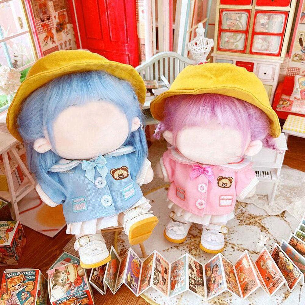 Quần Áo Màu Cầu Vồng Cho Búp Bê 20cm