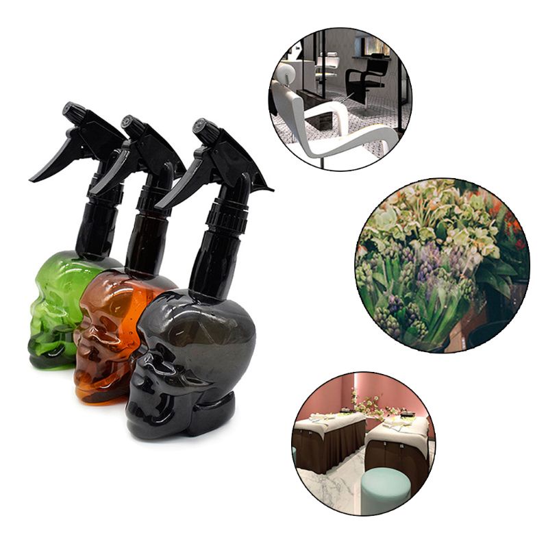 Bình Xịt Nước 500ml Có Thể Tái Sử Dụng Hình Đầu Lâu