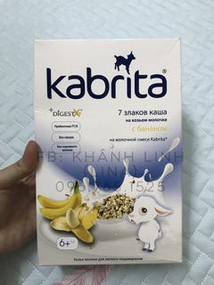 BỘT ĂN DẶM SỮA DÊ KABRITA CỦA NGA
