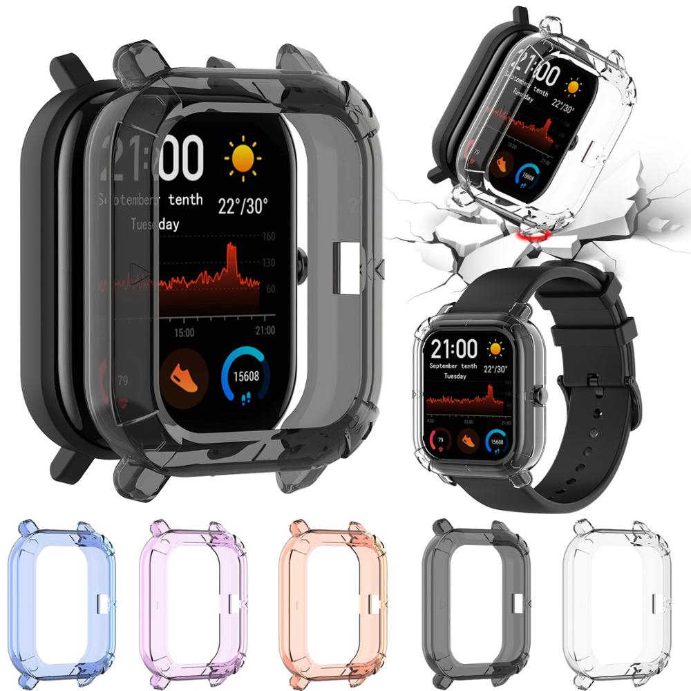 Ốp silicon TPU mềm bảo vệ chống sốc cho Xiaomi huami amazfit gts