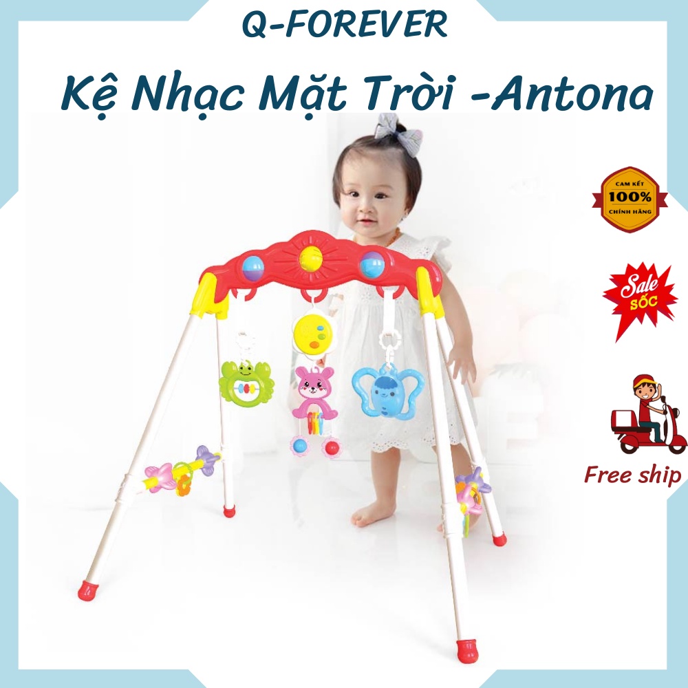 [Giá Sốc+ Free ship] Kệ Nhạc Chữ A Mặt Trời đồ Chơi Cao Cấp cho bé - Chính hãng ANTONA  Made in Việt Nam .Q-FOREVER .