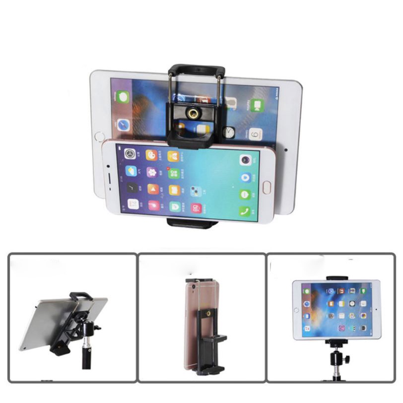 Giá đỡ - Kẹp iPad, máy tính bảng chữ X đa năng