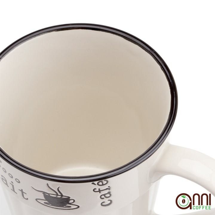 Uống cà phê và trà - Cafe Relax 400ml Trắng