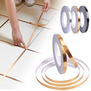 Cuộn Băng Dính Viền Gạch Men / Gạch 50m Chống Thấm Nước Trang Trí Nhà Cửa