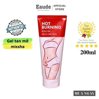 Kem tan mỡ bụng missha hot burning