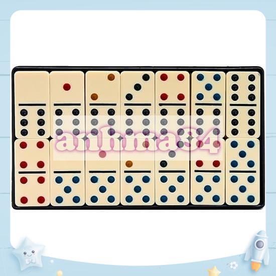 BỘ Cờ Domino Ngà Melamine LOẠI LỚN - Liên Hiệp Thành - kèm ảnh thật và clip !