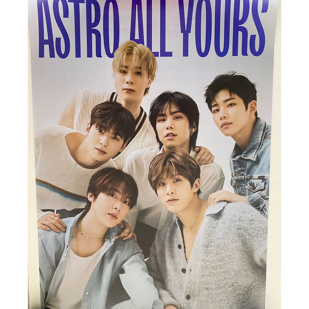 #MéoStore Poster Kpop nhóm ASTRO official có ống tube nhựa bảo vệ hàng có sẵn