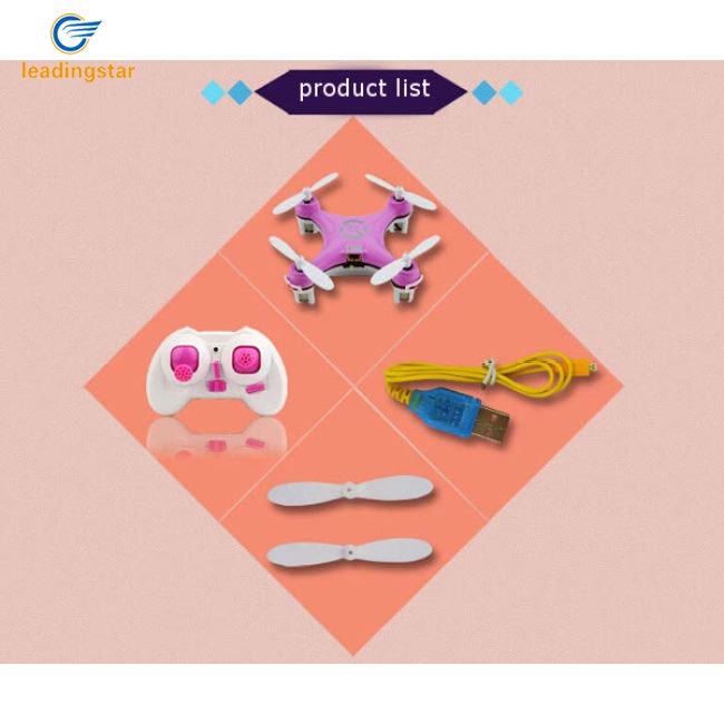 Máy Bay Điều Khiển Từ Xa Cheerson CX-10 CX10 Mini 2.4G 4CH 6 Trục Có Đèn LED