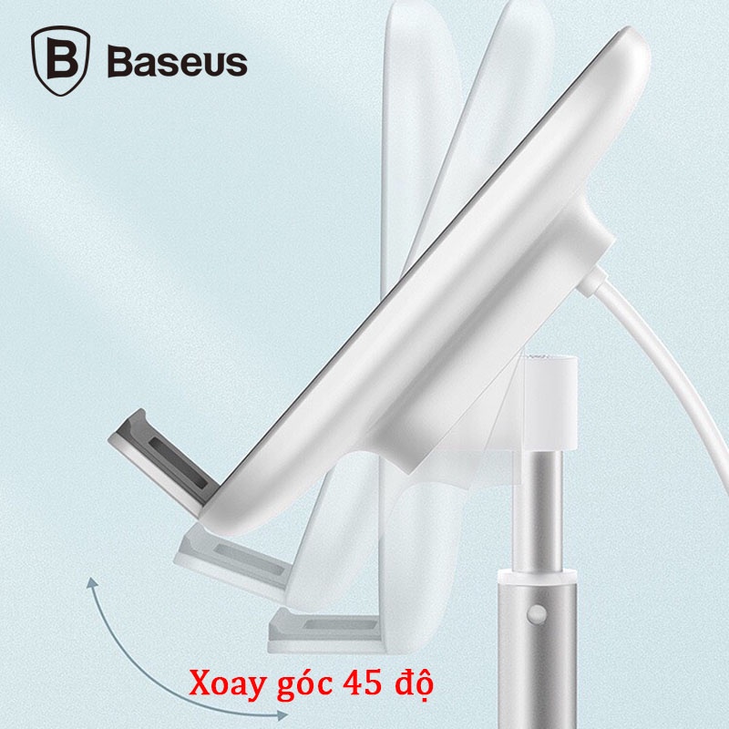 Giá Đỡ Điện Thoại Kiêm Sạc Không Dây Baseus SUWY-D0S Đa Năng Di Động Công Suất 15w Baseus Cho Điện Thoại Chính Hãng